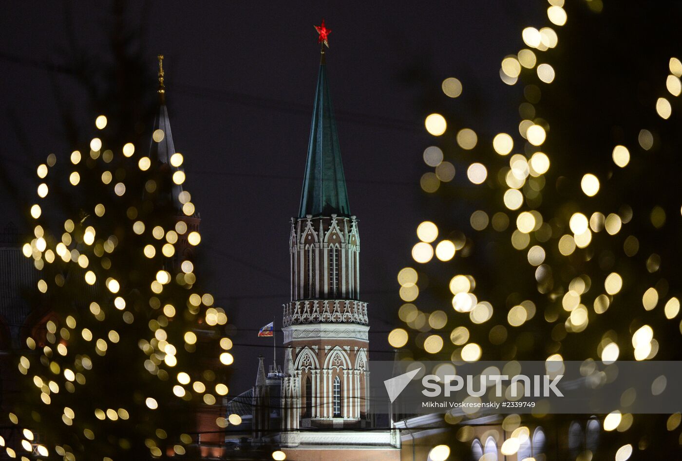 Holiday season in Moscow