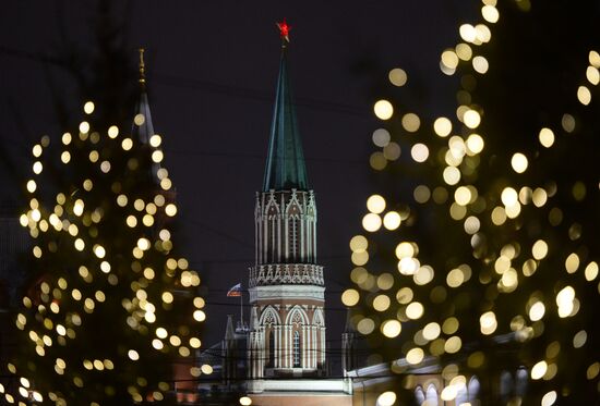 Holiday season in Moscow