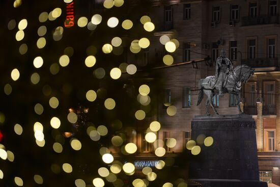 Holiday season in Moscow