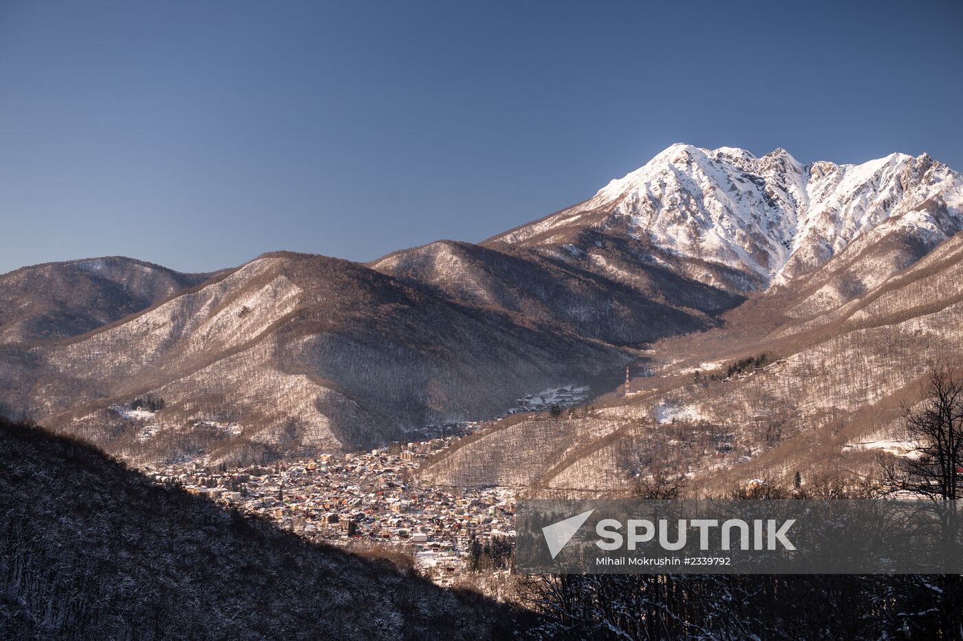 Sports venues in Olympic Games mountain cluster in Sochi