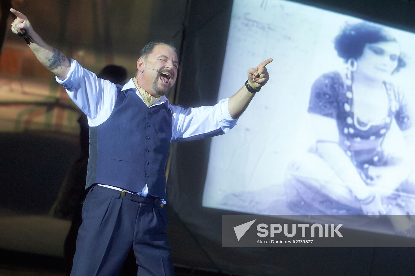 World premiere of first 3D-musical Pola Negri in St. Petersburg