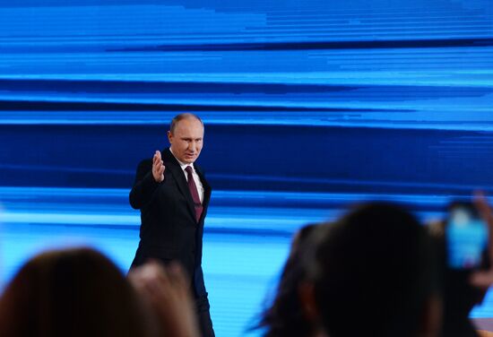 Q&A session by President Vladimir Putin