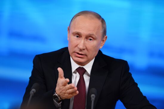 Q&A session by President Vladimir Putin