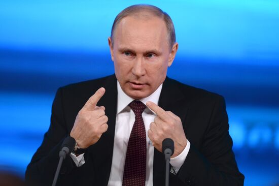 Q&A session by President Vladimir Putin