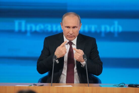 Q&A session by President Vladimir Putin