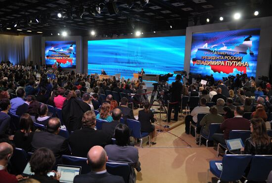 Q&A session by President Vladimir Putin