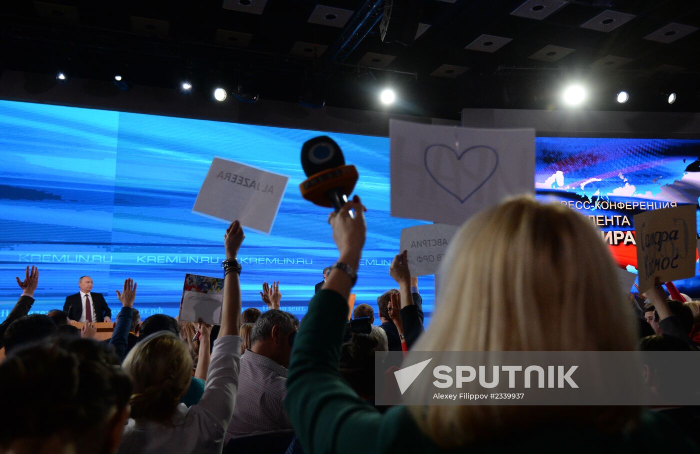Q&A session by President Vladimir Putin