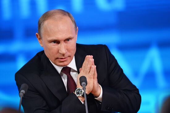 Q&A session by President Vladimir Putin
