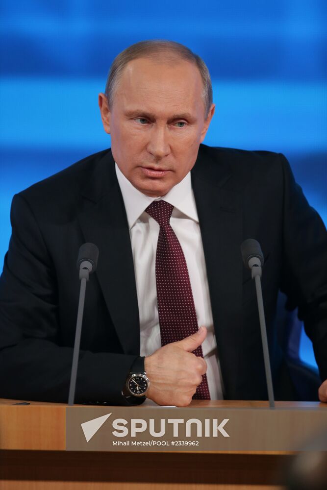 Q&A session by President Vladimir Putin