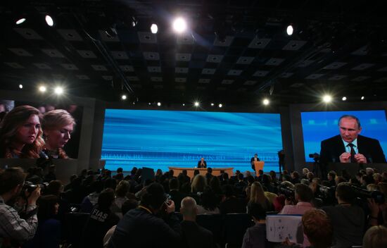 Q&A session by President Vladimir Putin