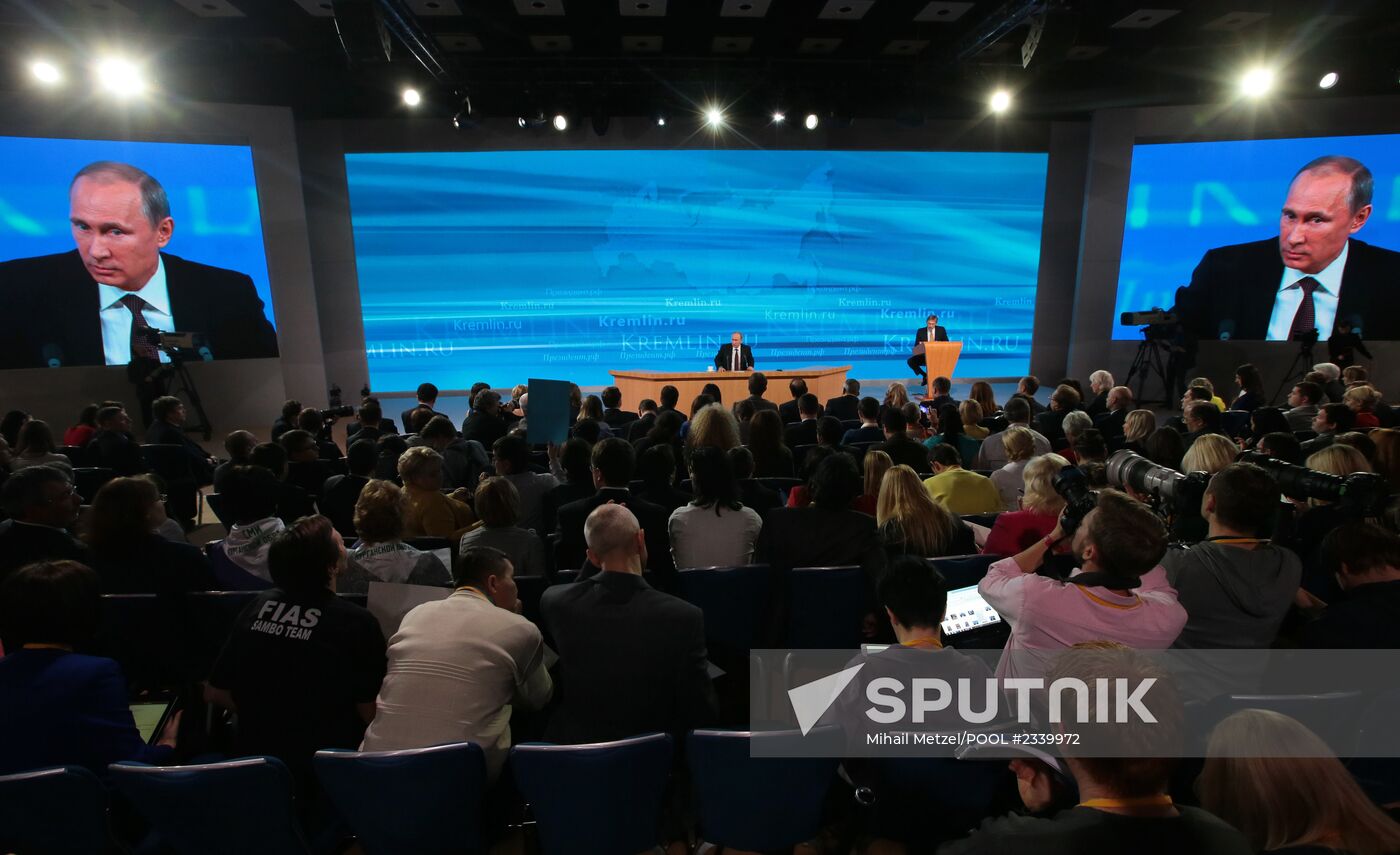 Q&A session by President Vladimir Putin