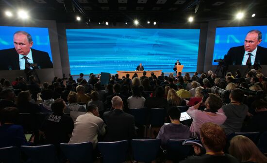 Q&A session by President Vladimir Putin