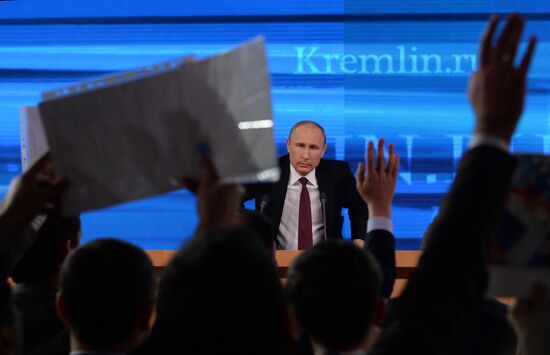 Q&A session by President Vladimir Putin