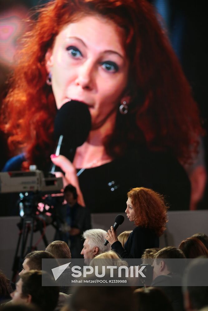 Q&A session by President Vladimir Putin