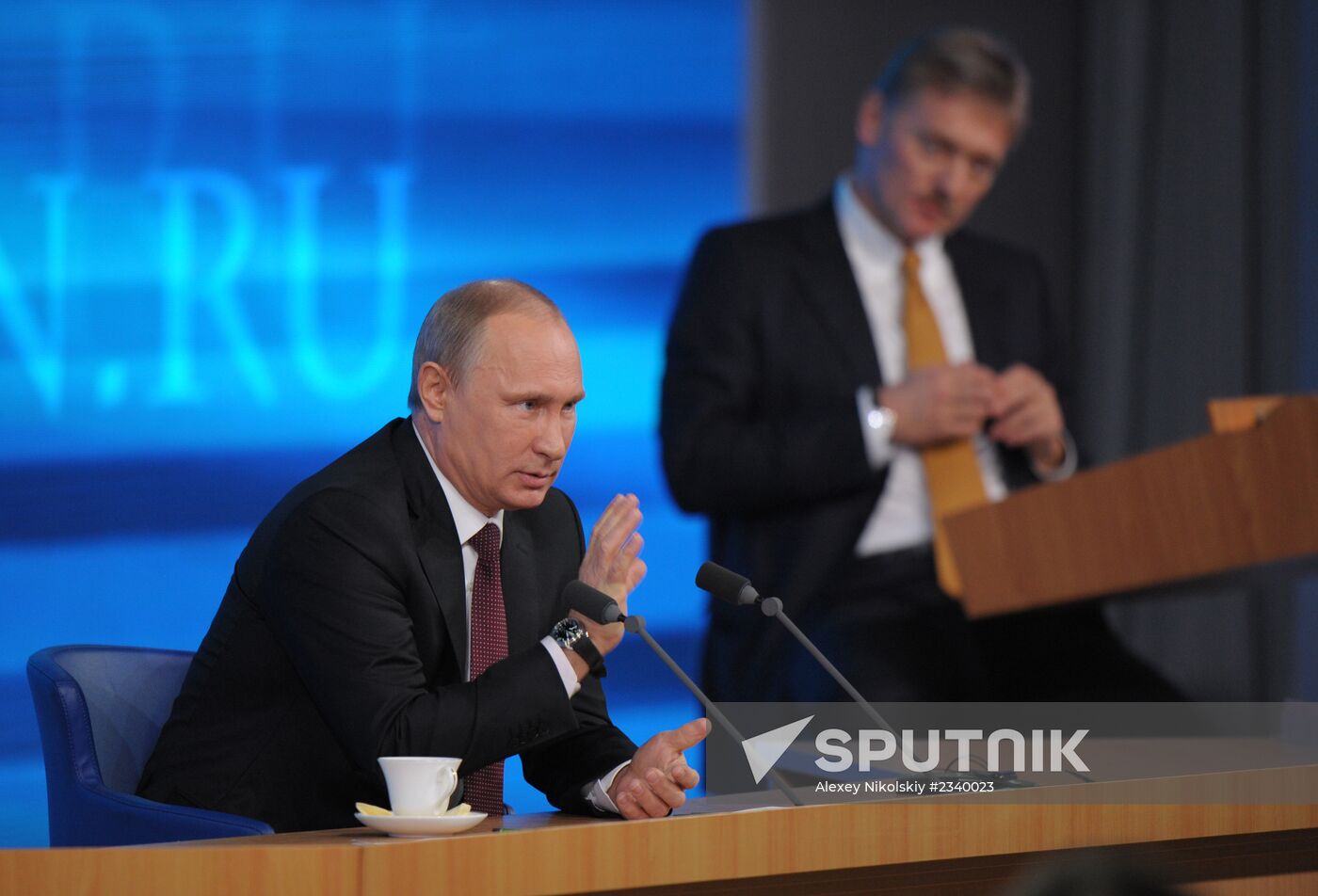 Q&A session by President Vladimir Putin