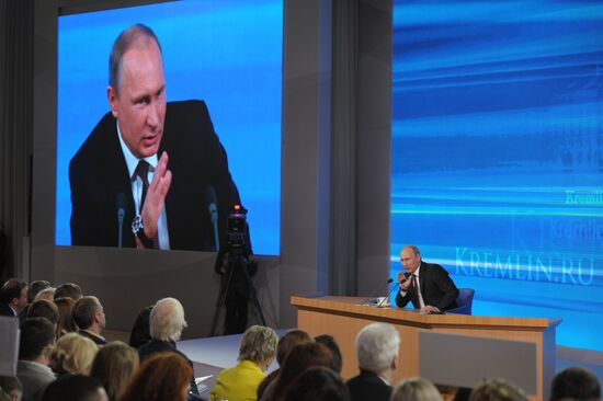 Q&A session by President Vladimir Putin