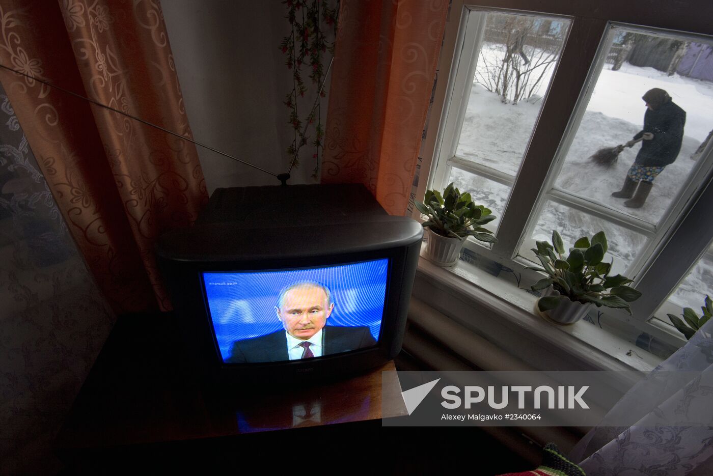 Broadcast of President Vladimir Putin's Q&A session
