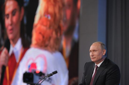 Q&A session by President Vladimir Putin