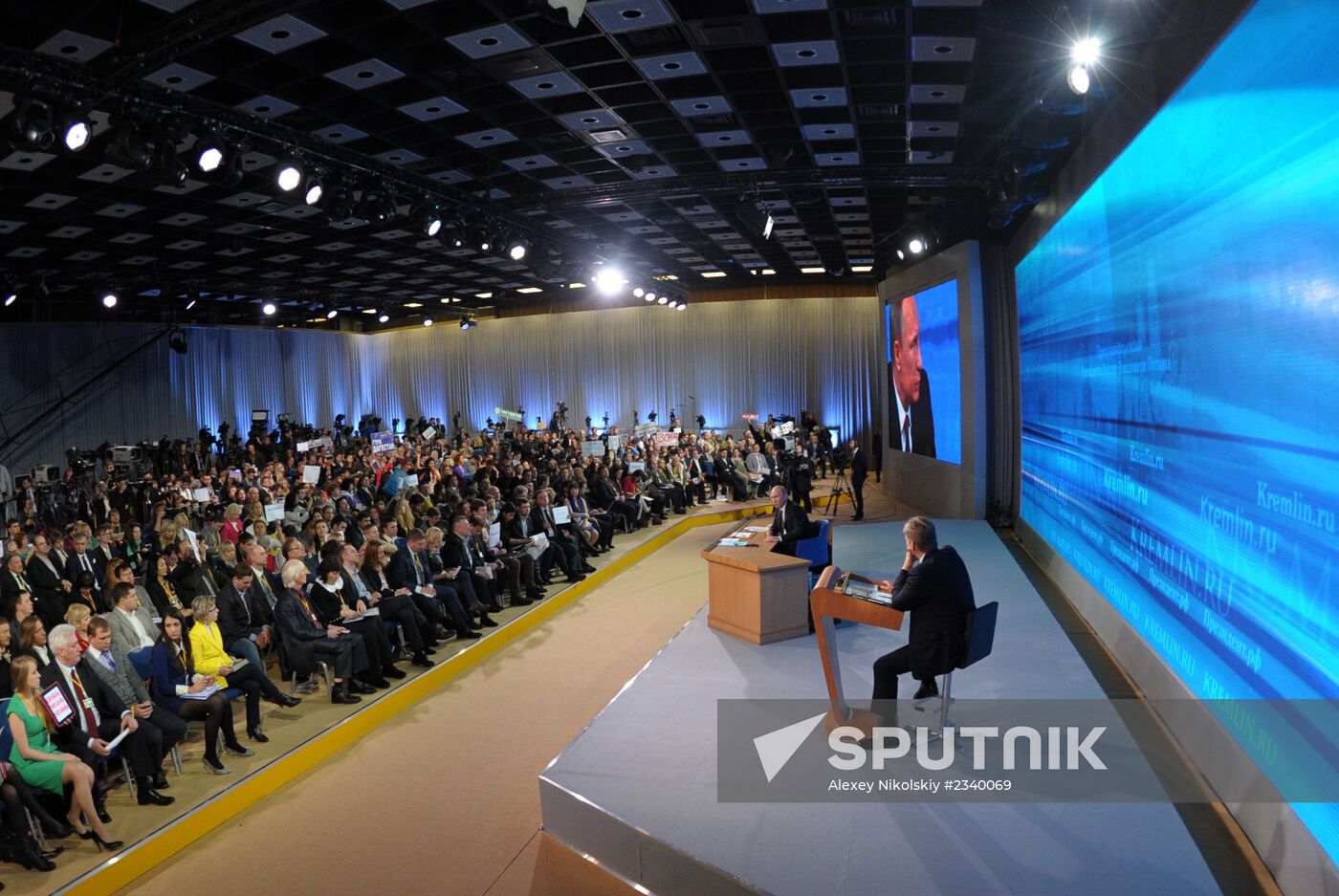 Q&A session by President Vladimir Putin