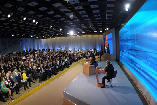 Q&A session by President Vladimir Putin