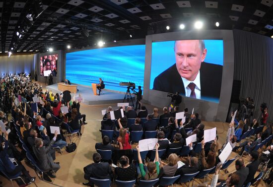 Q&A session by President Vladimir Putin
