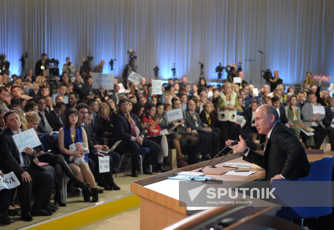 Q&A session by President Vladimir Putin