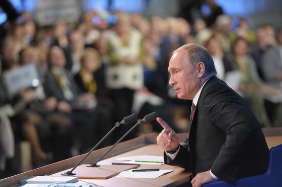 Q&A session by President Vladimir Putin