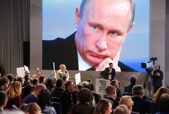 Q&A session by President Vladimir Putin