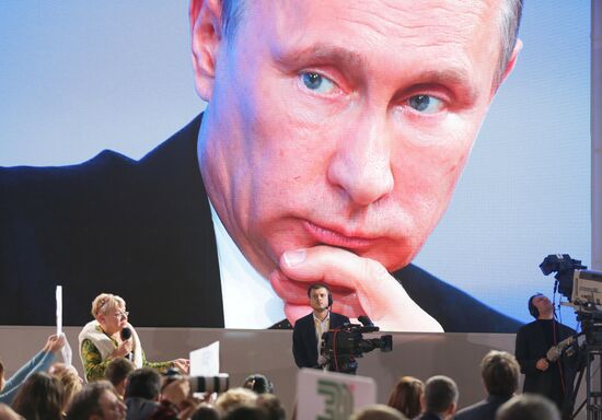 Q&A session by President Vladimir Putin