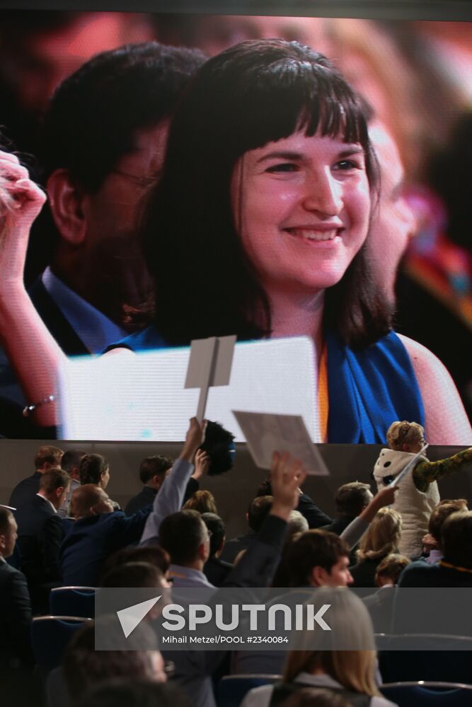 Q&A session by President Vladimir Putin