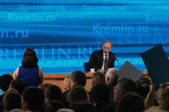 Q&A session by President Vladimir Putin