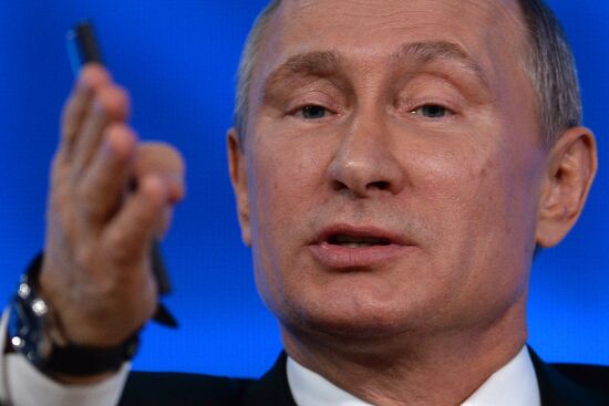 Q&A session by President Vladimir Putin