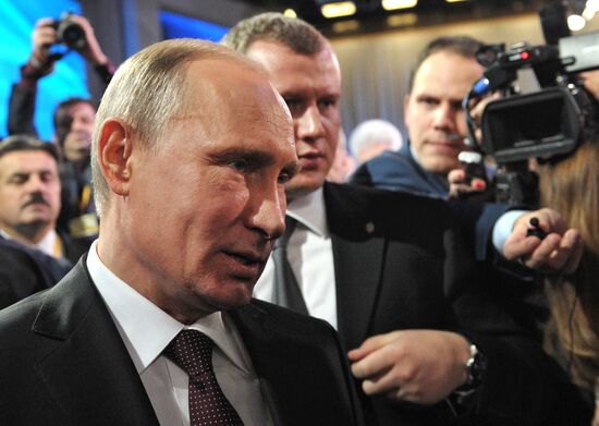 Q&A session by President Vladimir Putin