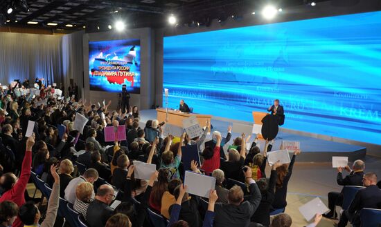 Q&A session by President Vladimir Putin