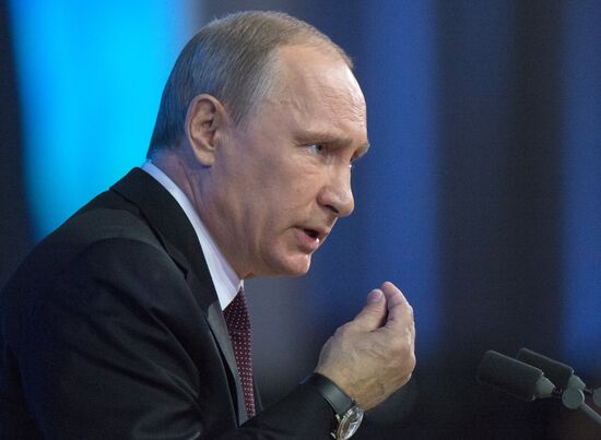 Q&A session by President Vladimir Putin