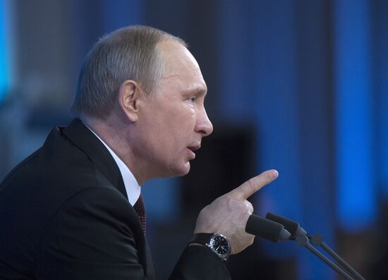 Q&A session by President Vladimir Putin
