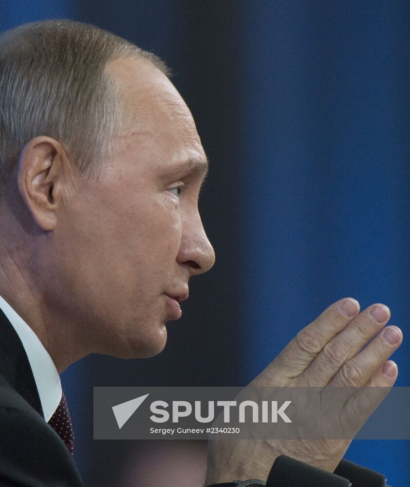 Q&A session by President Vladimir Putin