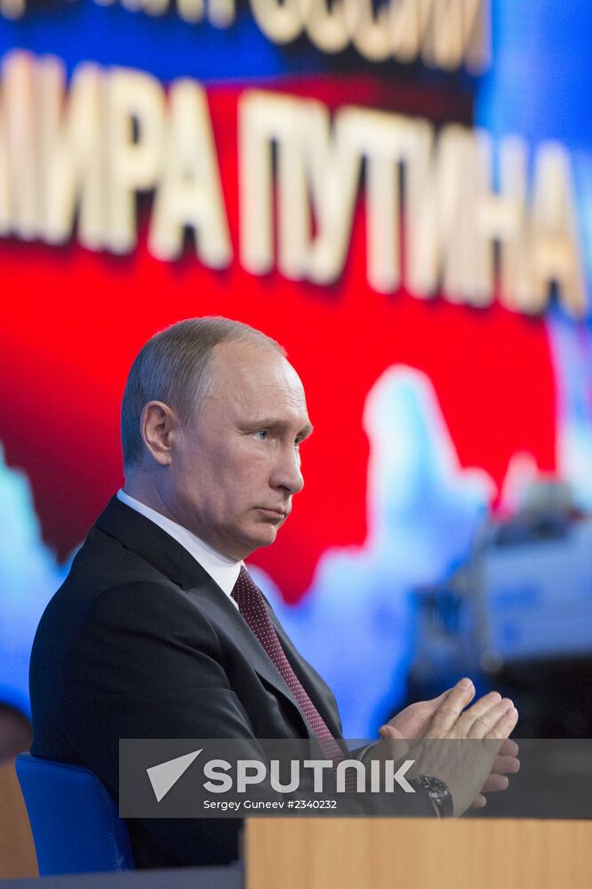 Q&A session by President Vladimir Putin