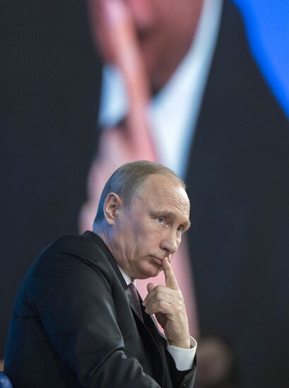 Q&A session by President Vladimir Putin
