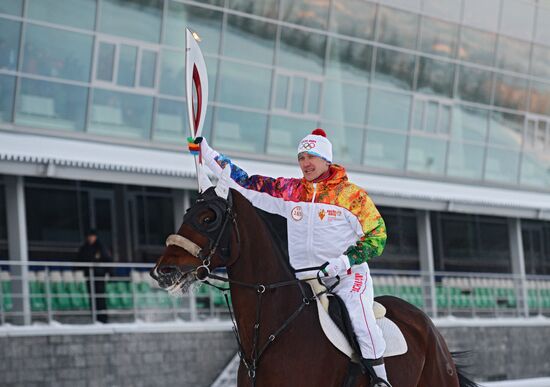 Olympic Torch Relay. Ufa. Day One