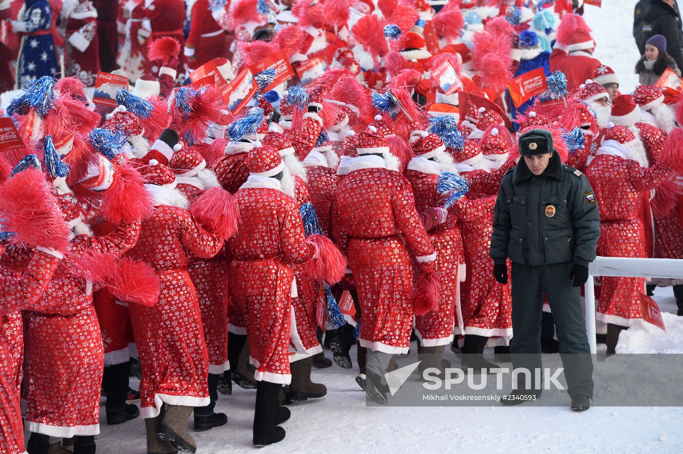 Olympic Torch Relay. Ufa. Day One