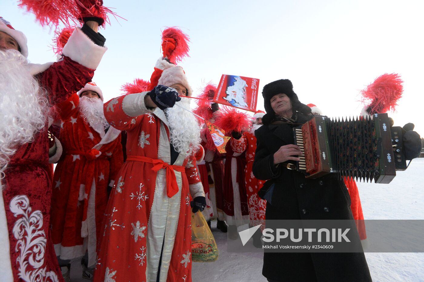 Olympic Torch Relay. Ufa. Day One