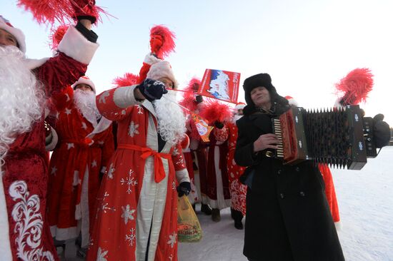 Olympic Torch Relay. Ufa. Day One