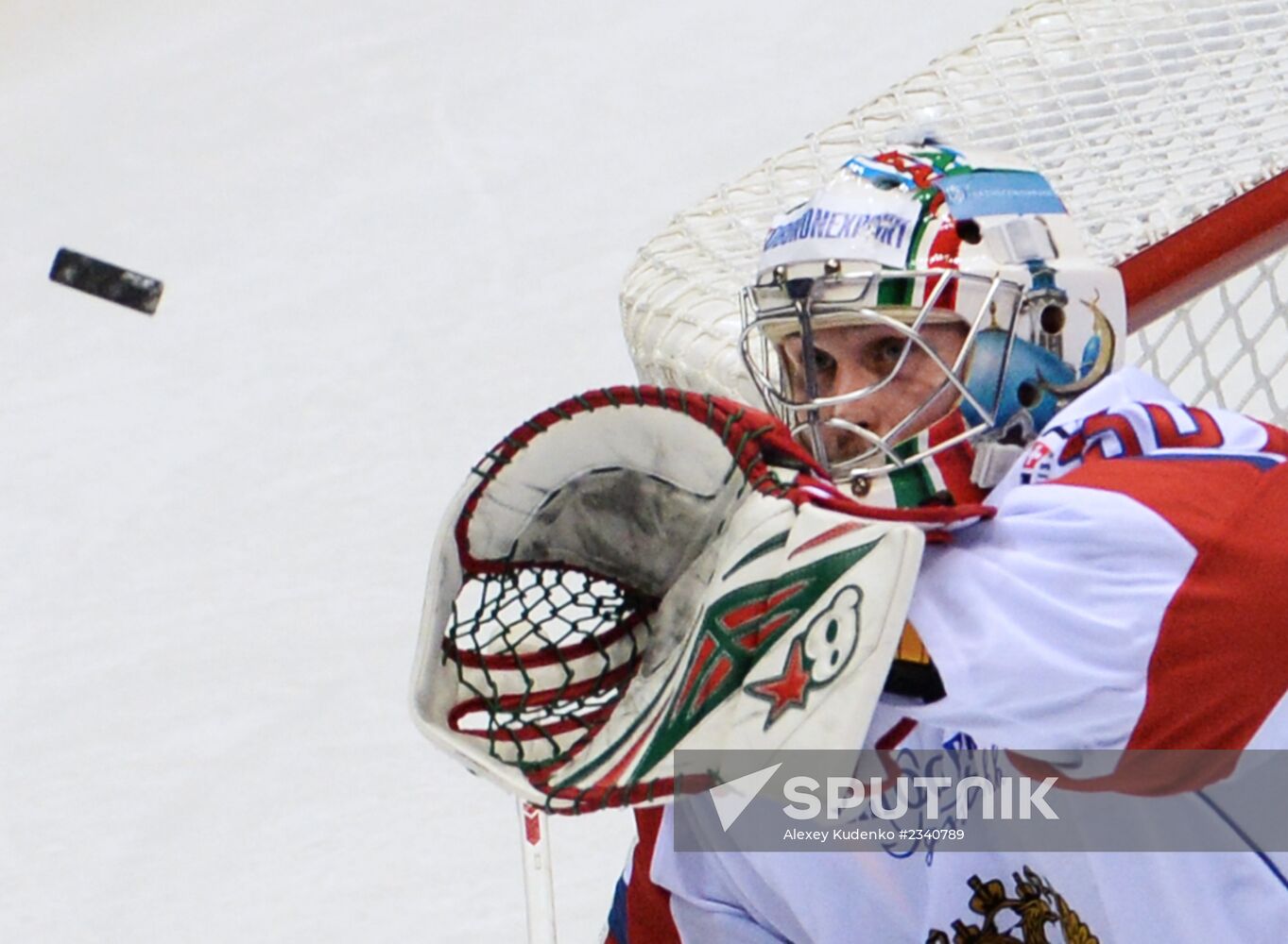 Ice hockey. Channel One Cup. Russia vs Finland