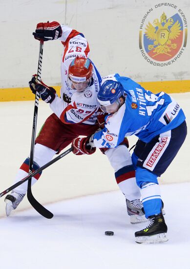 Hockey. Channel One Cup. Russia vs. Finland