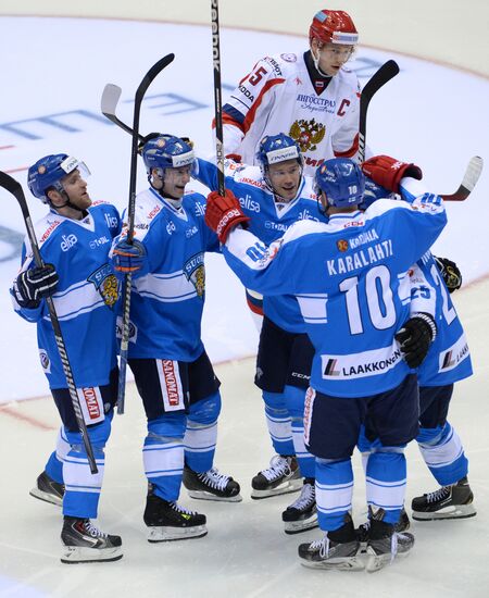 Hockey. Channel One Cup. Russia vs. Finland