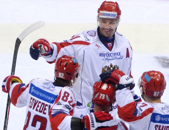 Hockey. Channel One Cup. Russia vs. Finland
