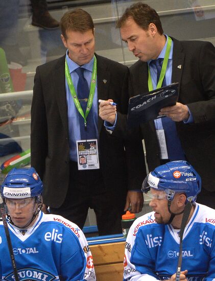 Channel One Cup. Russia vs. Finland