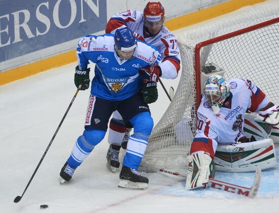 Hockey. Channel One Cup. Russia vs. Finland