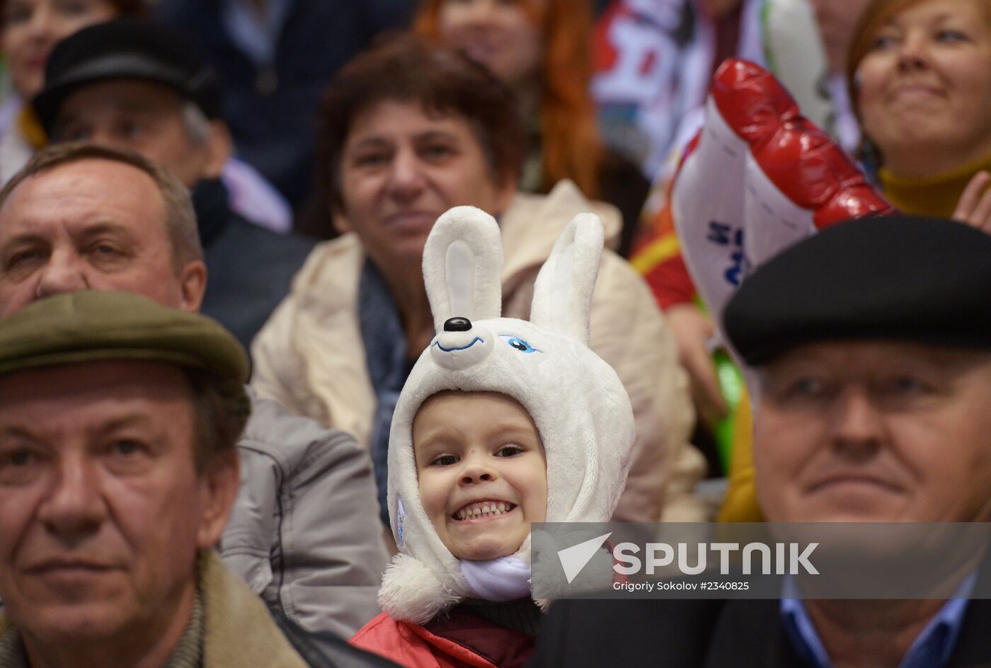 Hockey. Channel One Cup. Russia vs. Finland